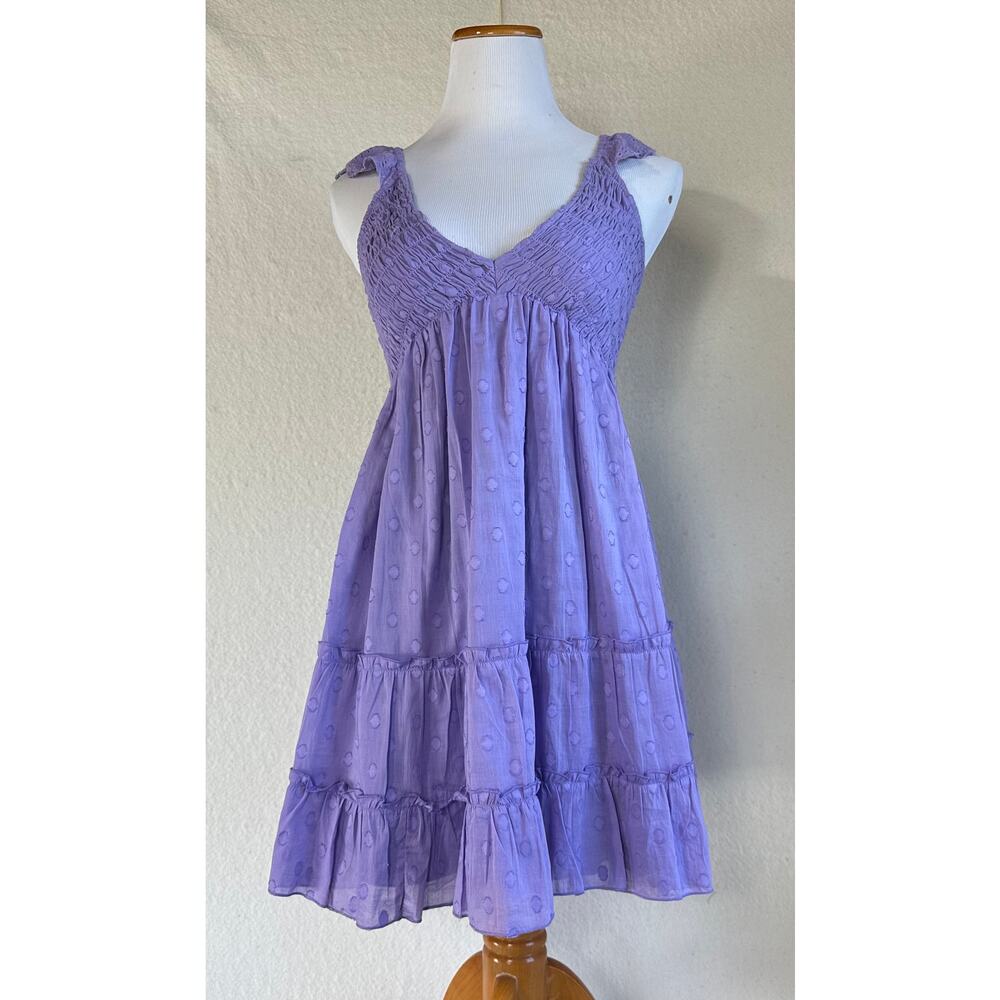 Urban Outfitters Cotton Flowy Boho Beachy Halter Dress SZ S